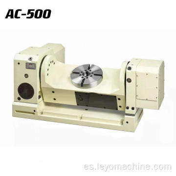 Diámetro 500 mm 5 eje CNC Tabla rotativa